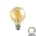 Λαμπτήρας LED G95 Bulb pakoworld dimmable 4W E27 200-220V amber